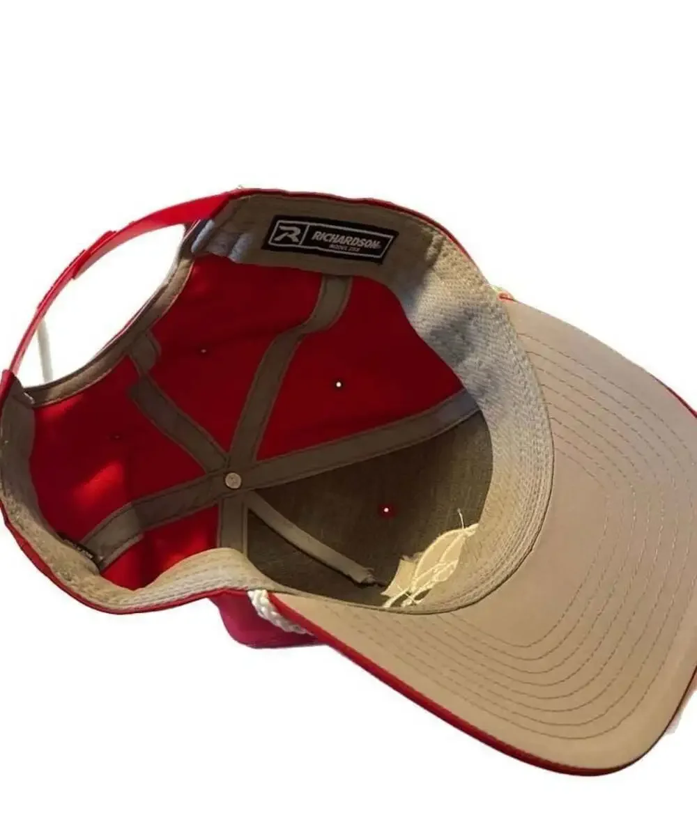 Reference Infinity Logo Red‎ Snapback Golf Hat